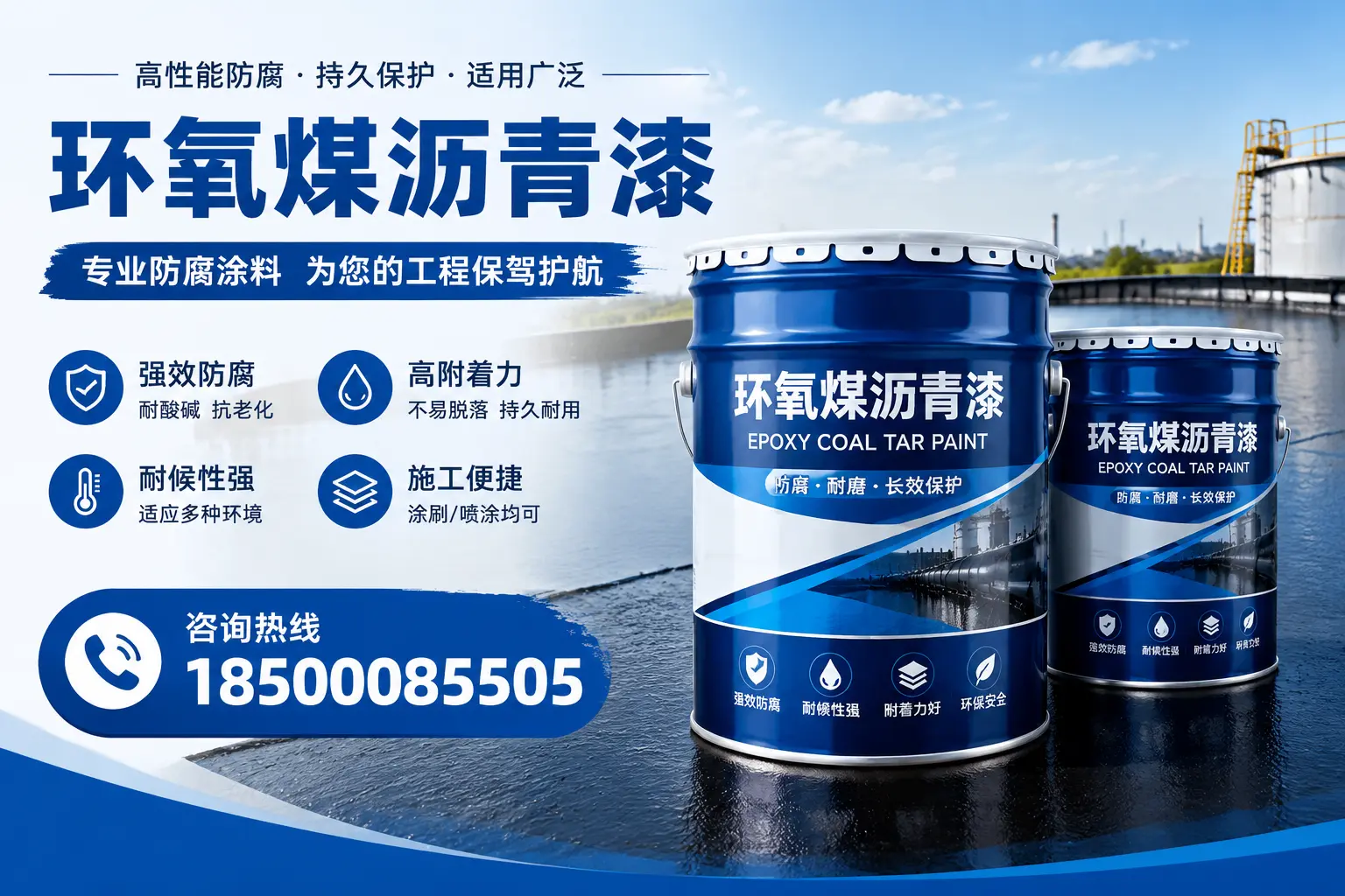 环氧煤沥青漆与其他漆类的比较，三亚用户的选择依据